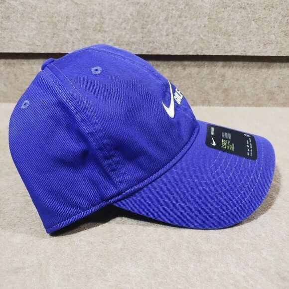 Nike Dri-Fit Blue Golf Swoosh Logo Hat Unisex - Picture 2 of 4